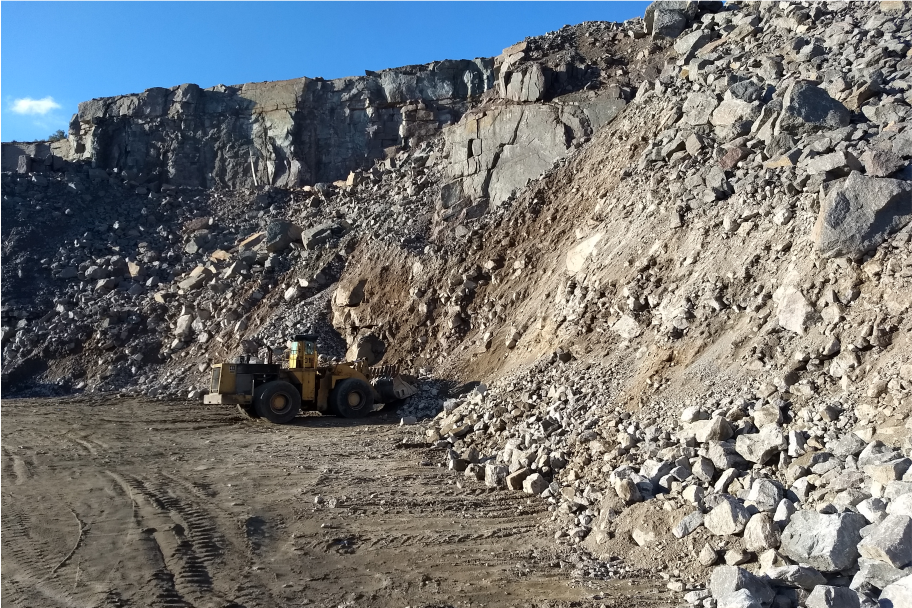 Imagen de la cantera