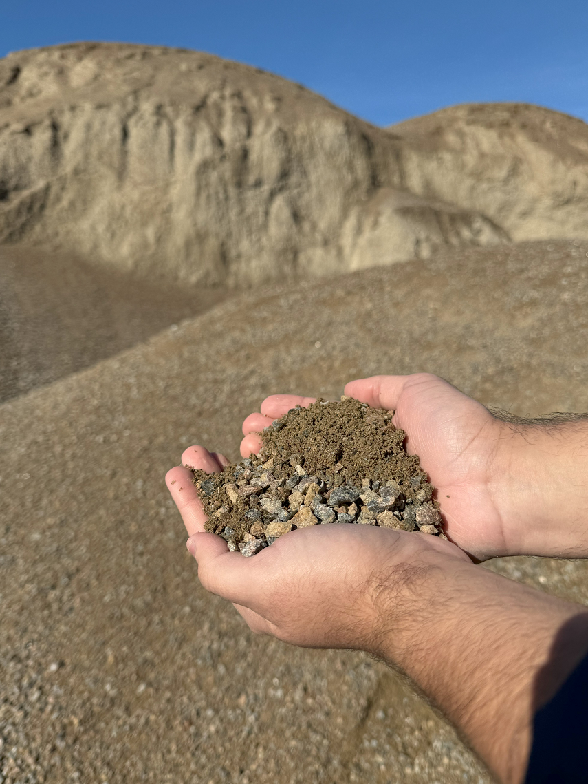 0/12 Material desintegradoentre 0 y 12 milímetros